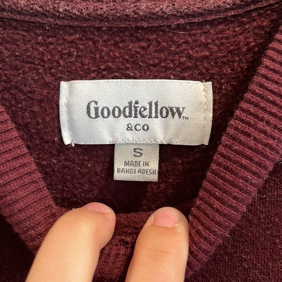 Goodfellow & Co Colorblock Crewneck - Picture 2 of 3